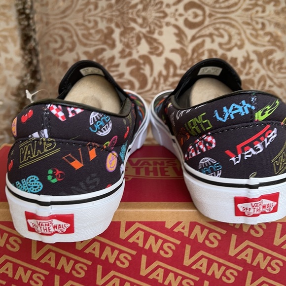 Vans Classic Slip On Disruptive Black/True White M - Picture 14 of 16